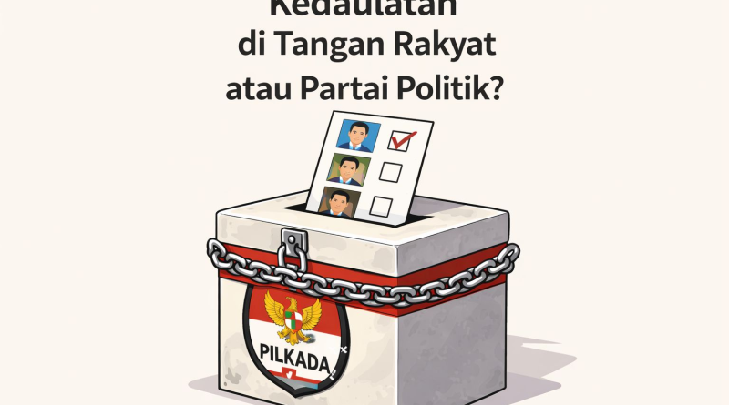 (Menghapus Pilkada langsung): Kedaulatan Rakyat tersandera Partai Politik.